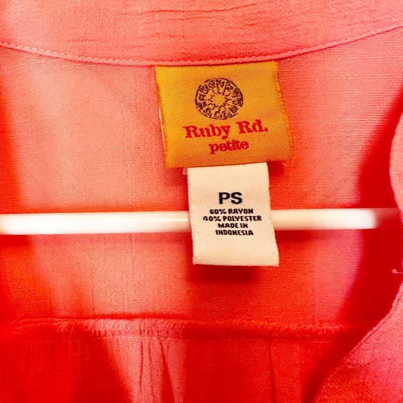 Ruby Rd. Peplum Top - Picture 5 of 6